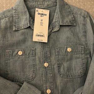 BRAND NEW collar denim shirt